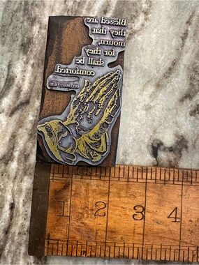 Letterpress printing block